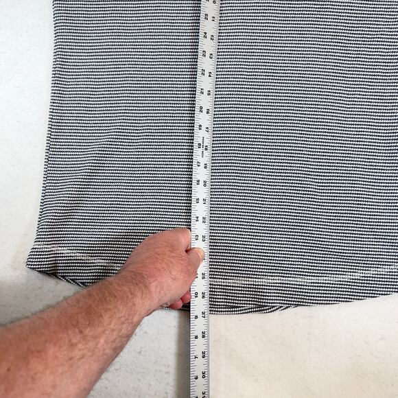 J. Jill Knit Turtleneck Top Woman's Medium Black/ White Weave Cotton Blend - Picture 10 of 16